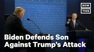 Debates 2020: Biden Defends His Sons | NowThis