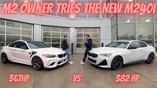 BMW M2 Owner Tries The New 2022 G42 M240i