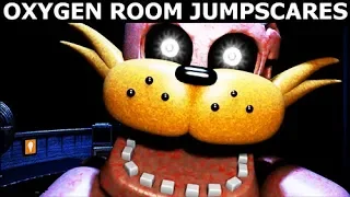 JOLLY 3: Chapter 2 - Oxygen Room Level - All Jumpscares (FNAF Horror Game 2018)