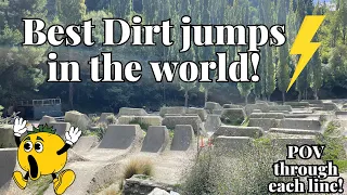Best Dirt Jumps in the World?! Gorge Road POV!!