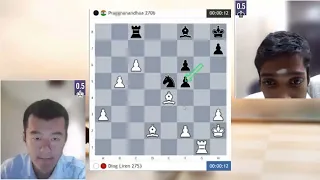 3 PASS PAWN!! Ding Liren vs Praggnanandhaa R || Chessable Masters 2022 - Final - G2