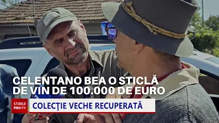 Celentano bea o sticlă de vin de 100.000 de euro | Las Fierbinți 2023