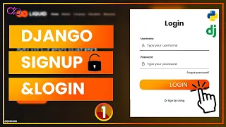 Django Login and Registration with Database | Login, Logout and User Authentication | 1/2 |