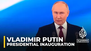 Presidential inauguration: Russia's Vladmir Putin prepares to be sworn in