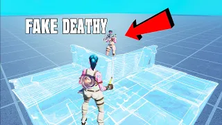 J'ai faits FLOTTER le FAKE DEATHY sur Fortnite... (il vous ARNAQUE et s'est fait PASSER pour moi )