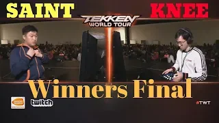 SAINT (Jack-7) vs KNEE (Paul) WINNERS FINAL | Tekken 7 World Tour Final Round 2018