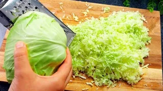 Cabbage tastes better than meat.Why didn't I know this cabbage recipe. Easy and easy dinner.