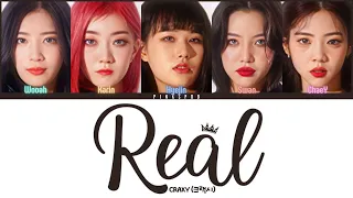 CRAXY (크랙시) REAL [Color Coded Lyrics | Rom | Han | Eng]