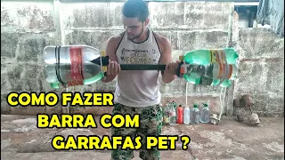 COMO FAZER BARRA COM GARRAFAS PET?