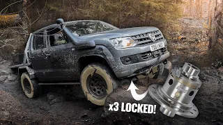 WORLDS FIRST TRIPLE LOCKED VW AMAROK?!? 🔒🔒🔒