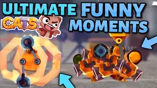 C.A.T.S ULTIMATE FUNNY MOMENTS - Epic Fights in Crash Arena Turbo Stars