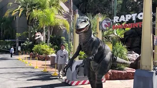Universal Studios Hollywood - Raptor Encounter