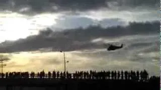 Army Helicopter Insane Pilot Skills Low Pass