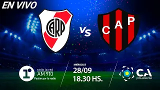 RIVER VS PATRONATO - EN VIVO - CUARTOS DE FINAL - COPA ARGENTINA