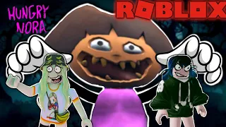 😱 UCIEKAMY Z WERKĄ AFERKĄ PRZED STRASZNĄ DORĄ !!! 😱 Hungry Nora Roblox