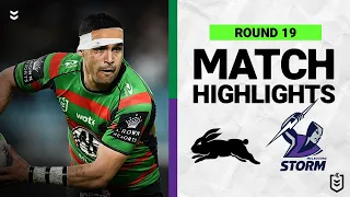 NRL South Sydney Rabbitohs v Melbourne Storm | Match Highlights | Round 19, 2022 |