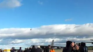 RAF Chinook Helicopter display at RAF Leuchars