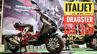 ITALJET DRAGSTER 125 & 200!! WALKAROUND & TEST RIDE | DESIGN PADUU