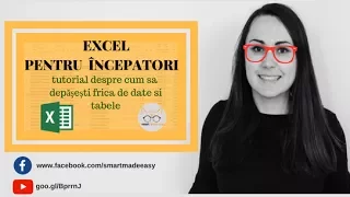 Excel pentru începători: tutorial despre cum să  depășești frica de date și tabele