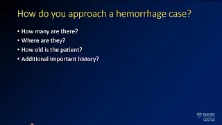 Imaging intracranial hemorrhage - systematic approach