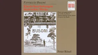 Toccata, Adagio and Fugue in C Major, BWV 564 (Arr. F. Busoni for Piano)