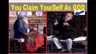 Sadhguru faces tough question from an arrogant Journalist