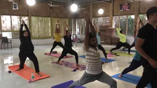 Power yoga and weight lose workout with Master Ajay