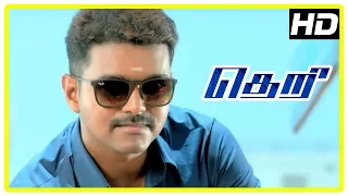 Theri movie | Full action scenes | Vijay | Samantha | Mahendran | Boxer Dheena | Stun Siva