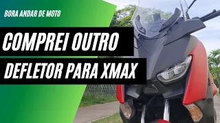 Troquei meu defletor da Yamaha Xmax 250