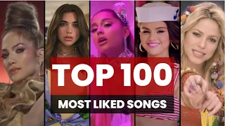 Top 100 Most Liked FEMALE Songs