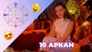 Матрица Судьбы. Разбор и проработка 10 аркана. Отношения, предназначение. Вывод энергии в "+"