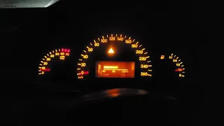 Mercedes C320 w203 acceleration 0-160