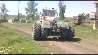 Oтцепляем John deere от T-150K ,подготовка трактора к работе