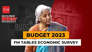 Finance Minister Nirmala Sitharaman tables Economic Survey, ahead of Union Budget 2023