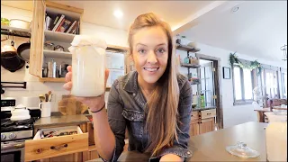 I'm Capturing Wild Yeast! (NO FUSS Sourdough Starter Recipe)