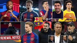 Summer Targets LEAKED🚨| Joaos Signing PLAN💣| De Jong RENEWAL Offer✍️| Hansi Flick In POLE Position✅