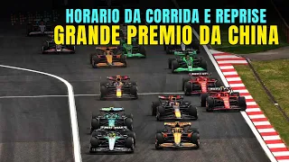 F1 2024 - GP DA CHINA - HORÁRIO DA CORRIDA E DA REPRISE NA BAND E BAND SPORTS - FORMULA 1