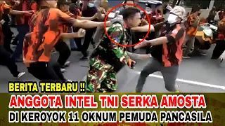 VIRAL !! 11 OKNUM ORMAS K3R0YOK INTEL TNI HINGGA BAB∆K B3LUR