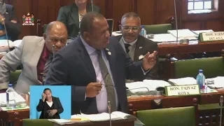 Fijian Minister for Agriculture's Statement on the 2018-2019 National Budget