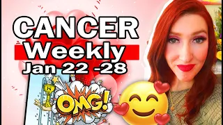 CANCER I HAVE BEEN CRYING OVER YOU & HERE ARE ALL THE DETAILS WHY! JAN 22 TO 28