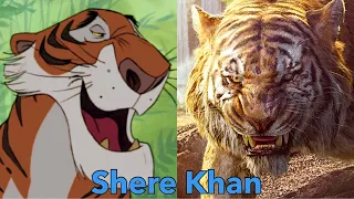 Shere Khan - Movie Evolution (1967 - 2016) The Jungle Book