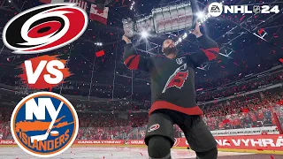 Český kanonýr MARTIN NEČAS opět v akci! 🏒 STANLEY CUP 2024! 🏒 [CAR - NYI]