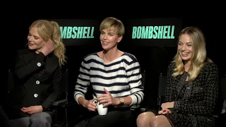 Margot Robbie, Charlize Theron and Nicole Kidman on Bombshell