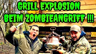 SURVIVAL ESSEN aus dem PREPPER BUNKER grillen --- @SurvivalMattin feat. Klaus grillt