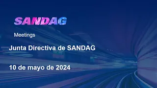 Junta Directiva de SANDAG- 10 de mayo de 2024