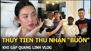 Thùy Tiên thú nhận “buồn” khi gặp Quang Linh Vlog