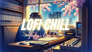 Lo-fi City Pop Chill Rainy 🌧️ beats to relax / healing / study