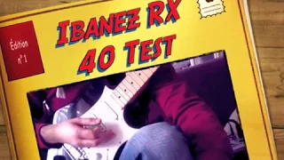 Ibanez RX 40 Sound test.  Clean and Metal Sound samples.