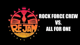 ROCK FORCE CREW vs ALL FOR ONE | SEMI FINAL BREAKING 4vs4 | RADIKALFORCE JAM 2023