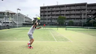 Ogajun Tennis Stroke 1 on 6th May 2024